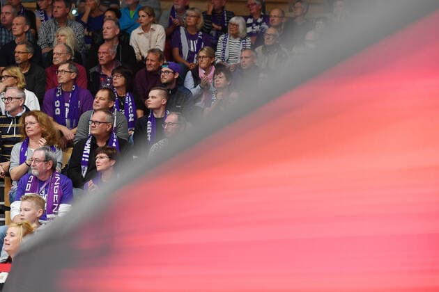 BG Göttingen - Telekom Baskets Bonn 09.10.2021, Basketball-Bundesliga, Saison 2021 2022, 3. Spieltag, BG Göttingen - Telekom Baskets Bonn. Fans in der Halle. Göttingen Niedersachsen Deutschland