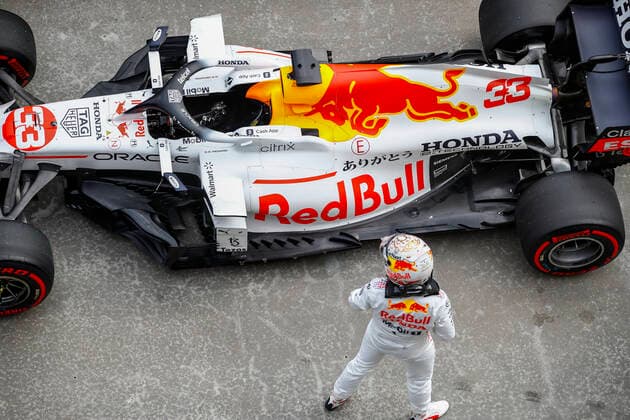 VERSTAPPEN Max (ned), Red Bull Racing Honda RB16B, portrait during the Formula 1 Rolex Turkish Grand Prix 2021, 16th round of the 2021 FIA Formula One World Championship, WM, Weltmeisterschaft from October 8 to 10, 2021 on the Istanbul Park, in Tuzla, Turkey - F1 - TURKISH GRAND PRIX 2021 DPPI Panoramic  00121033__B2_9486