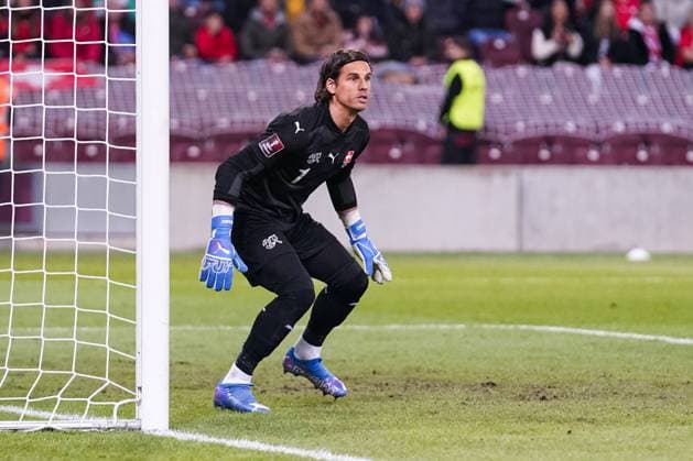 09.10.2021, Genf, Stade de Geneve, WM-Qualifikation: Schweiz - Nordirland, Torhüter Yann Sommer (Schweiz) Genf Stade de Geneve Genf Schweiz Copyright: xJustPictures.ch JarixPestelaccix