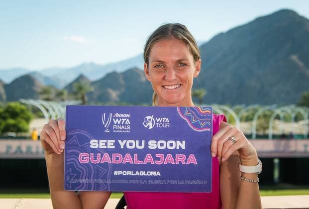 Mandatory Credit: Photo by Rob Prange Shutterstock (12524631gg) Karolina Pliskova of the Czech Republic after the second round at the 2021 BNP Paribas Open WTA, Tennis Damen 1000 tennis tournament BNP Paribas Open, Tennis, Day 4, Indian Wells Tennis Garden, California, USA - 09 Oct 2021 BNP Paribas Open, Tennis, Day 4, Indian Wells Tennis Garden, California, USA - 09 Oct 2021  Copyright: xRobxPrange Shutterstockx 12524631gg