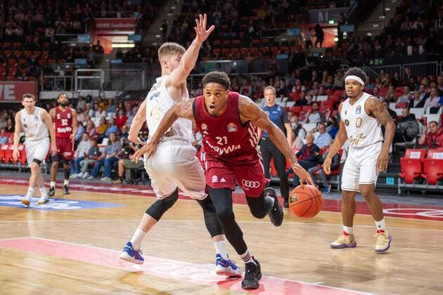 Augustine Rubit 21 (FC Bayern), FC Bayern Basketball vs. Loewen Braunschweig, easyCredit BBL, 10.10.2021 Muenchen Bayern Deutschland