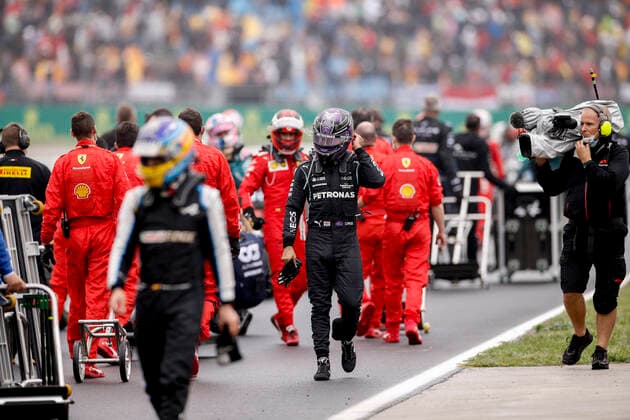 44 Lewis Hamilton (GBR, Mercedes-AMG Petronas F1 Team), F1 Grand Prix of Turkey at Intercity Istanbul Park on October 10, 2021 in Istanbul, Turkey. (Photo by HOCH ZWEI) Istanbul Turkey