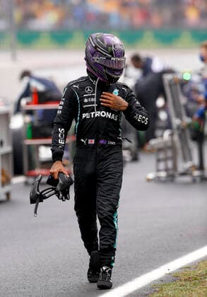 44 Lewis Hamilton (GBR, Mercedes-AMG Petronas F1 Team), F1 Grand Prix of Turkey at Intercity Istanbul Park on October 10, 2021 in Istanbul, Turkey. (Photo by HOCH ZWEI) Istanbul Turkey