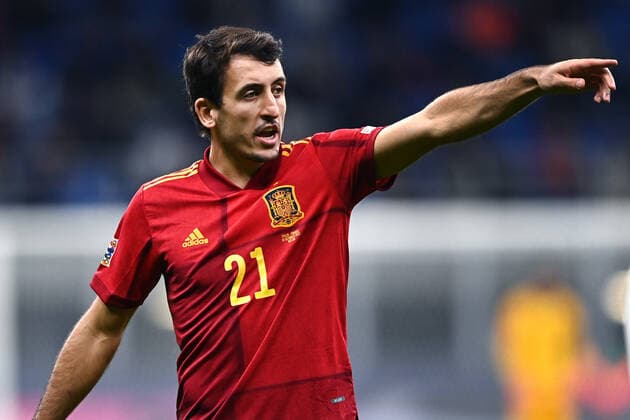 Mg Milano 10 10 2021 - Uefa Nations League Spagna-Francia foto Matteo Gribaudi Image nella foto: Mikel Oyarzabal 