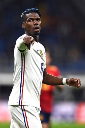 Mg Milano 10 10 2021 - Uefa Nations League Spagna-Francia foto Matteo Gribaudi Image nella foto: Paul Pogba 