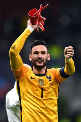 Mg Milano 10 10 2021 - Uefa Nations League Spagna-Francia foto Matteo Gribaudi Image nella foto: esultanza fine gara Hugo Lloris 