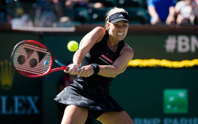 Sport Themen der Woche KW41 Sport Bilder des Tages Mandatory Credit: Photo by Rob Prange Shutterstock (12524633e) Angelique Kerber of Germany in action during the third round at the 2021 BNP Paribas Open WTA, Tennis Damen 1000 tennis tournament BNP Paribas Open, Tennis, Day 6, Indian Wells Tennis Garden, California, USA - 11 Oct 2021 BNP Paribas Open, Tennis, Day 6, Indian Wells Tennis Garden, California, USA - 11 Oct 2021  Copyright: xRobxPrange Shutterstockx 12524633e