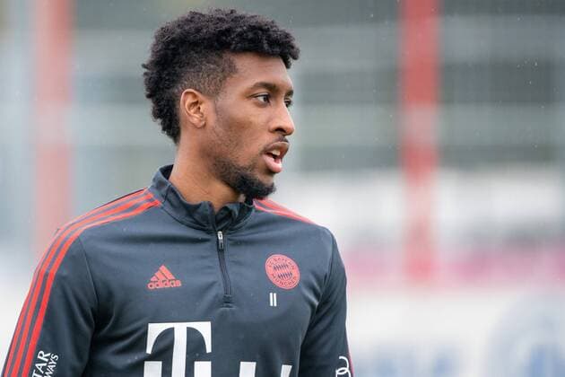 Kingsley Coman 11 (FC Bayern Muenchen), FC Bayern Muenchen Training, Saison 2021 2022 an der Saebenerstrasse. 12.10.2021 Muenchen Bayern Deutschland