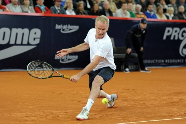 Michael Stich (GER) - John MeEnroe (USA) , McEnroe John , Michael Stich (GER) - John MeEnroe (USA) , bet-at-home Open Tennisturnier Hamburg , German Tennis Championships 2012 Hamburg vom 14.-22.07.2012 , Spielort: Hamburg Rotherbaum , Rellingen Hamburg Germany *** Michael Stich GER John MeEnroe USA , McEnroe John , Michael Stich GER John MeEnroe USA , bet at home Open Tennis Tournament Hamburg , German Tennis Championships 2012 Hamburg from 14 22 07 2012 , Venue Hamburg Rotherbaum , Rellingen Hamburg Germany