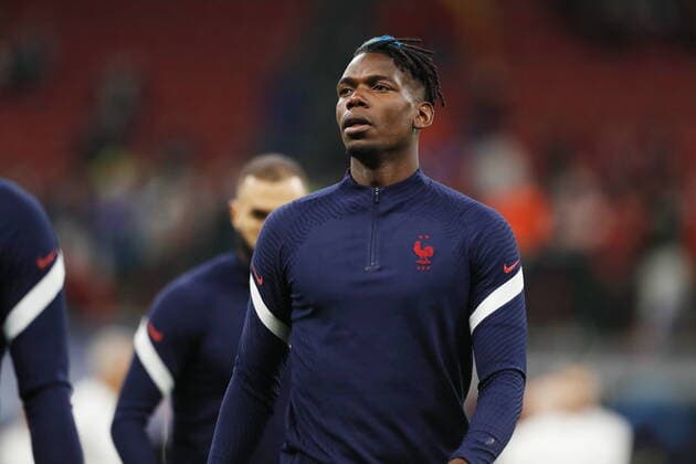 Paul Pogba (FRA), OCTOBER 10, 2021 - Football Soccer : UEFA Nations League final match between Spain 1-2 France at the Stadio San Siro in Milan, Italy. Noxthirdxpartyxsales  (0138558789st)