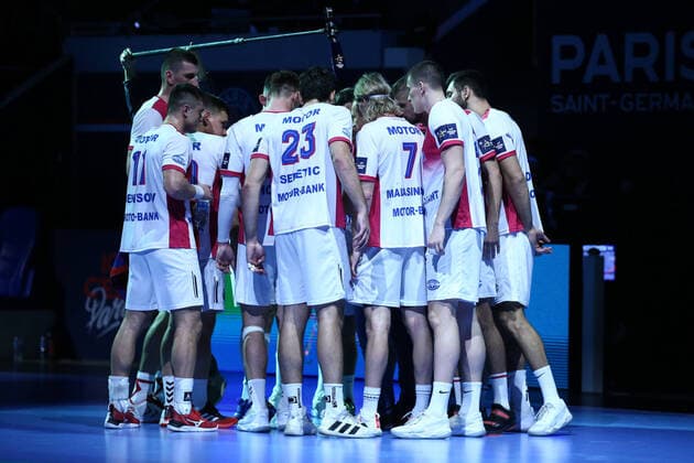 Motor Zaporozhye HANDBALL : Paris Saint-Germain HB vs HC Motor Zaporozhye - EHF Champions League - 4eme journee - 14 10 2021 KevinDomas Panoramic 
