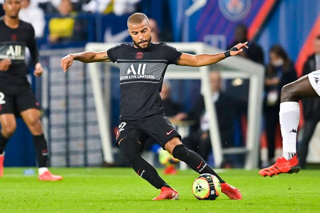 Rafinha (PSG) FOOTBALL : PSG vs SCO Angers - Ligue 1 Uber Eats - 15 10 2021 JBAutissier Panoramic 