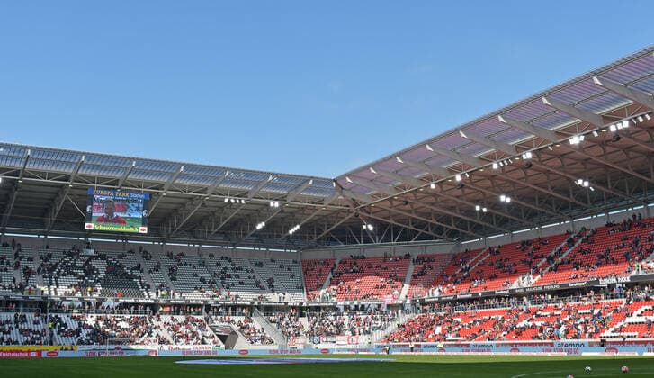 16.10.2021, xblx, Fussball 1.Bundesliga, SC Freiburg - RB Leipzig emspor, v.l. neues Stadion (DFL DFB REGULATIONS PROHIBIT ANY USE OF PHOTOGRAPHS as IMAGE SEQUENCES and or QUASI-VIDEO) Freiburg
