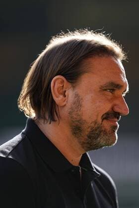 Mandatory Credit: Photo by Joe Toth Shutterstock (12538830av) Norwich City Manager Daniel Farke Norwich City v Brighton & Hove Albion, Premier League, Football, Carrow Road, Norwich, UK - 16 Oct 2021 EDITORIAL USE ONLY No use with unauthorised audio, video, data, fixture lists, club league logos or live services. Online in-match use limited to 120 images, no video emulation. No use in betting, games or single club league player publications. Norwich City v Brighton & Hove Albion, Premier League, Football, Carrow Road, Norwich, UK - 16 Oct 2021 EDITORIAL USE ONLY No use with unauthorised audio, video, data, fixture lists, club league logos or live services. Online in-match use limited to 120 images, no video emulation. No use in betting, games or single club league player publications.  Copyright: xJoexToth Shutterstockx 12538830av