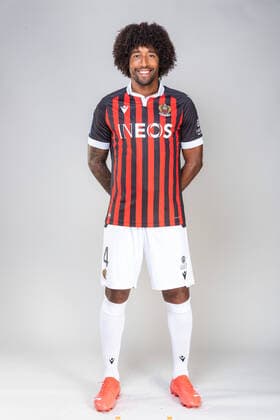 DANTE Bonfim FOOTBALL : Presentation - OGC Nice - Photo Officielle -18 10 2021 Panoramic Panoramic 