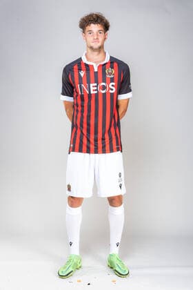 SMITH Justin FOOTBALL : Presentation - OGC Nice - Photo Officielle -18 10 2021 Panoramic Panoramic 