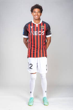 STENGS Calvin FOOTBALL : Presentation - OGC Nice - Photo Officielle -18 10 2021 Panoramic Panoramic 