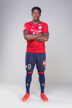DAVID Jonathan FOOTBALL : Presentation - Lille - Photo Officielle -18 10 2021 Panoramic Panoramic 