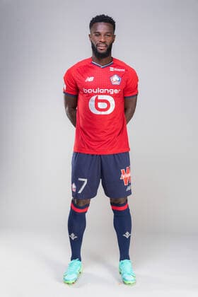 BAMBA Jonathan FOOTBALL : Presentation - Lille - Photo Officielle -18 10 2021 Panoramic Panoramic 