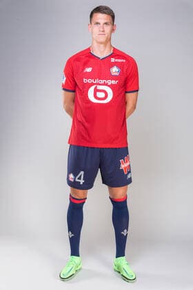 BOTMAN Sven FOOTBALL : Presentation - Lille - Photo Officielle -18 10 2021 Panoramic Panoramic 
