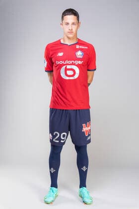 BRADARIC Domagoj FOOTBALL : Presentation - Lille - Photo Officielle -18 10 2021 Panoramic Panoramic 