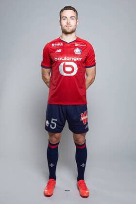 GABRIEL GUDMUNDSSON FOOTBALL : Presentation - Lille - Photo Officielle -18 10 2021 Panoramic Panoramic 