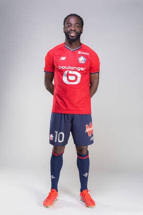 IKONE Jonathan FOOTBALL : Presentation - Lille - Photo Officielle -18 10 2021 Panoramic Panoramic 