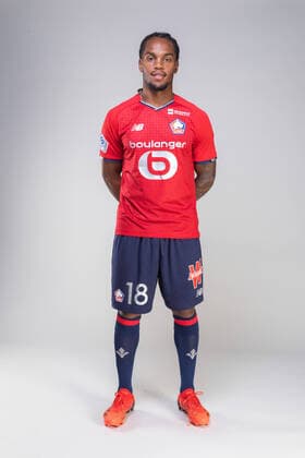 LUZ SANCHES Renato FOOTBALL : Presentation - Lille - Photo Officielle -18 10 2021 Panoramic Panoramic 