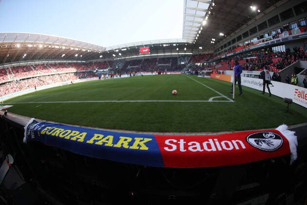 16.10.21 SC Freiburg - RB Leipzig Deutschland, Freiburg, 16.10.2021, Fussball, Bundesliga, SC Freiburg - RB Leipzig: Übersicht Europa Park Stadion.
