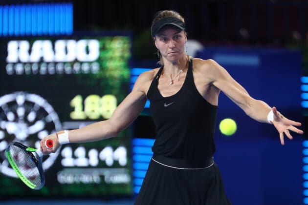MOSCOW, RUSSIA - OCTOBER 18: Liudmila Samsonova during The VTB Kremlin Cup on October 18, 2021, at Irina Viner-Usmanova Gymnastics Palace in Moscow, Russia. (Photo by Anatoliy Medved Icon Sportswire) TENNIS: OCT 18 VTB Kremlin Cup Icon2110181461