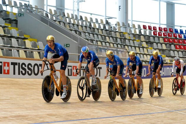 19-10-2021 Allenamento Mondiali Pista Roubaix 2021; 2021, Italia; Roubaix; 