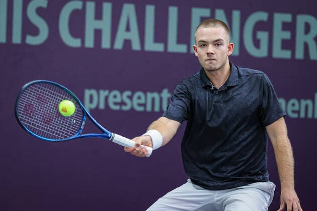 Tim SANDKAULEN (GER), ITF Tennis Future Hamburg 2021 - M25 und W25, Hamburg, Hamburger Tennisverband, 19.10.2021,