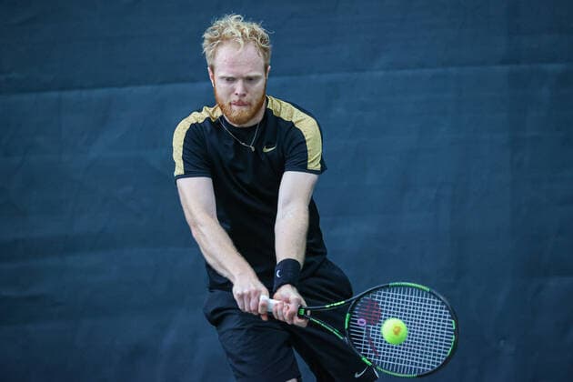 Leonard VON HINDTE (GER), ITF Tennis Future Hamburg 2021 - M25 und W25, Hamburg, Hamburger Tennisverband, 19.10.2021,