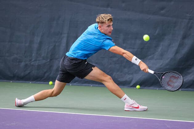 Tom GENTZSCH (GER), ITF Tennis Future Hamburg 2021 - M25 und W25, Hamburg, Hamburger Tennisverband, 19.10.2021,