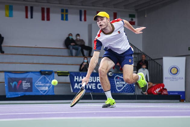 Rudolf MOLLEKER (GER), ITF Tennis Future Hamburg 2021 - M25 und W25, Hamburg, Hamburger Tennisverband, 19.10.2021,