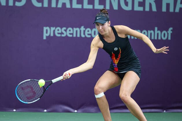 Oceane DODIN (FRA), ITF Tennis Future Hamburg 2021 - M25 und W25, Hamburg, Hamburger Tennisverband, 19.10.2021,