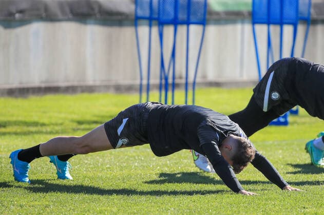 SOCCER - UEFA EL, Sturm vs Sociedad GRAZ,AUSTRIA,20.OCT.21 - SOCCER - UEFA Europa League, group stage, SK Sturm Graz vs Real Sociedad, preview, training Sturm. Image shows Ivan Ljubic (Sturm).  GEPAxpictures xMarioxBuehner
