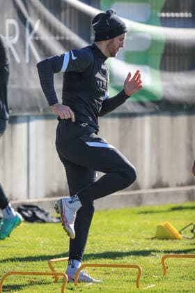 SOCCER - UEFA EL, Sturm vs Sociedad GRAZ,AUSTRIA,20.OCT.21 - SOCCER - UEFA Europa League, group stage, SK Sturm Graz vs Real Sociedad, preview, training Sturm. Image shows Jakob Jantscher (Sturm).  GEPAxpictures xMarioxBuehner