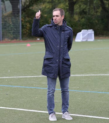 UEFA EURO, EM, Europameisterschaft,Fussball 2024 Philipp Lahm, Celia Sasic, Andy Grote besuchen die Eliteschule des Fussballs in Hamburg Heidberg Philip Lahm (Turnierdirektor UEFA EURO 2024)