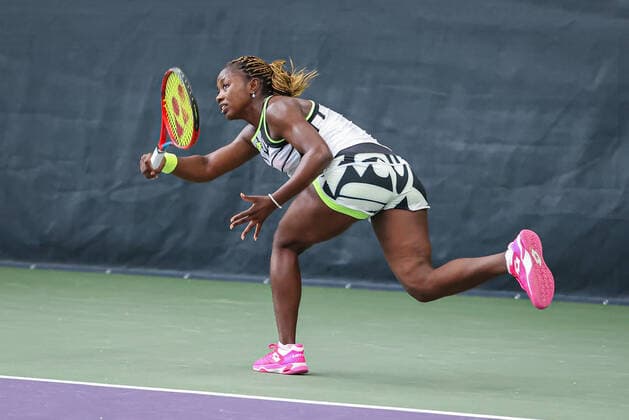 Sada NAHIMANA (BDI), ITF Tennis Future Hamburg 2021 - M25 und W25, Hamburg, Hamburger Tennisverband, 20.10.2021,