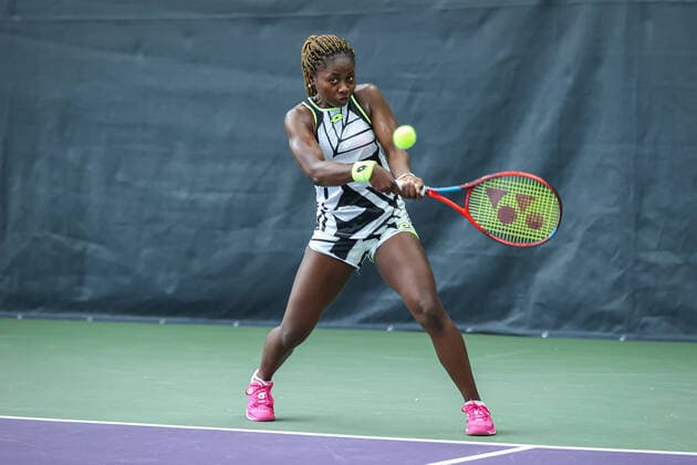 Sada NAHIMANA (BDI), ITF Tennis Future Hamburg 2021 - M25 und W25, Hamburg, Hamburger Tennisverband, 20.10.2021,