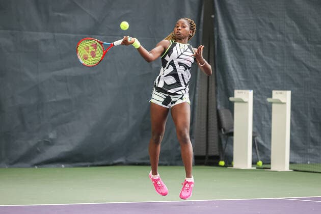 Sada NAHIMANA (BDI), ITF Tennis Future Hamburg 2021 - M25 und W25, Hamburg, Hamburger Tennisverband, 20.10.2021,