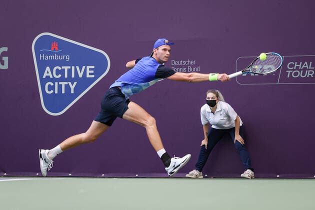 Louis WESSELS (GER), ITF Tennis Future Hamburg 2021 - M25 und W25, Hamburg, Hamburger Tennisverband, 20.10.2021,