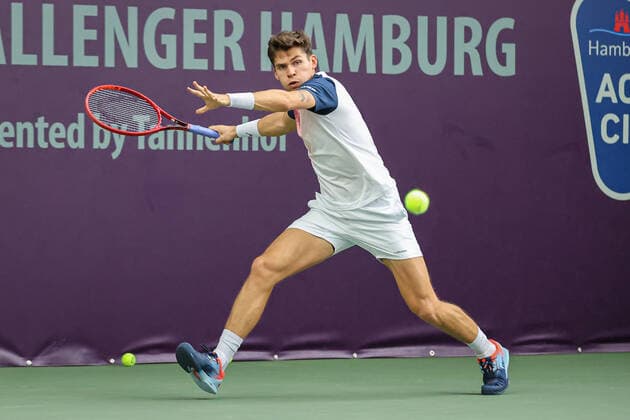 Daniel MASUR (GER), ITF Tennis Future Hamburg 2021 - M25 und W25, Hamburg, Hamburger Tennisverband, 20.10.2021,