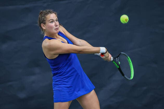Ylena IN-ALBON (SUI), ITF Tennis Future Hamburg 2021 - M25 und W25, Hamburg, Hamburger Tennisverband, 20.10.2021,