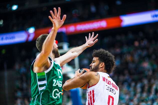 2021-10-21 Kaunas Lithuania. Zalgiris Kaunas plays vs Bayern Munich Euroleague basketball game in Kaunas arena on Thursday 21 of October 2021. KKF20211021_3925  Copyright: xKarolisxKavolelisx Euroleague basketball sport