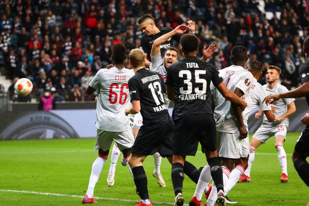 Eintracht Frankfurt vs Olympiakos Piraeus, Fussball, Europa League, 21.10.2021 Eintracht Frankfurt vs Olympiakos Piraeus, Fussball, Europa League, 21.10.2021 Frankfurt Copyright: xEibner-Pressefotox EP_RWS