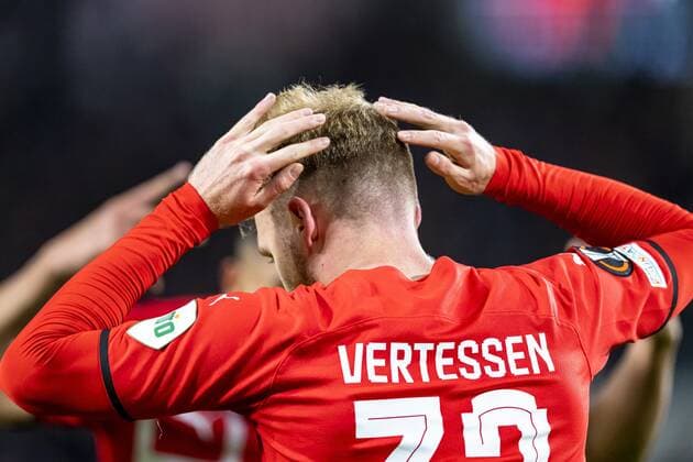 EINDHOVEN, Netherlands, 21-10-2021, football, Philips stadium, Europa League, season 2021 2022, during the match PSV - Monaco, PSV player Yorbe Vertessen PSV - Monaco  x13999258x Copyright: