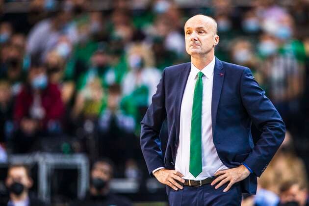 2021-10-21 Kaunas Lithuania. Zalgiris Kaunas plays vs Bayern Munich Euroleague basketball game in Kaunas arena on Thursday 21 of October 2021. Kaunas Lithuania KKF20211021_3967  Copyright: xKarolisxKavolelisx Euroleague basketball sport