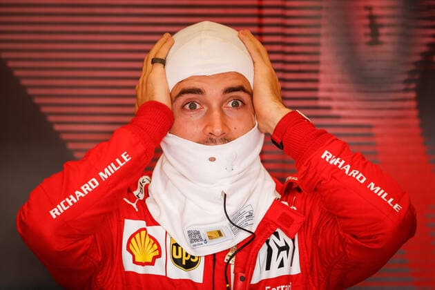LECLERC Charles (mco), Scuderia Ferrari SF21, portrait during the Formula 1 Aramco United States Grand Prix 2021, 17th round of the 2021 FIA Formula One World Championship, WM, Weltmeisterschaft from October 21 to 24, 2021 on the Circuit of the Americas, in Austin, Texas, United States of American - F1 - UNITED STATES GRAND PRIX 2021 DPPI Panoramic  00121035__V2_7800